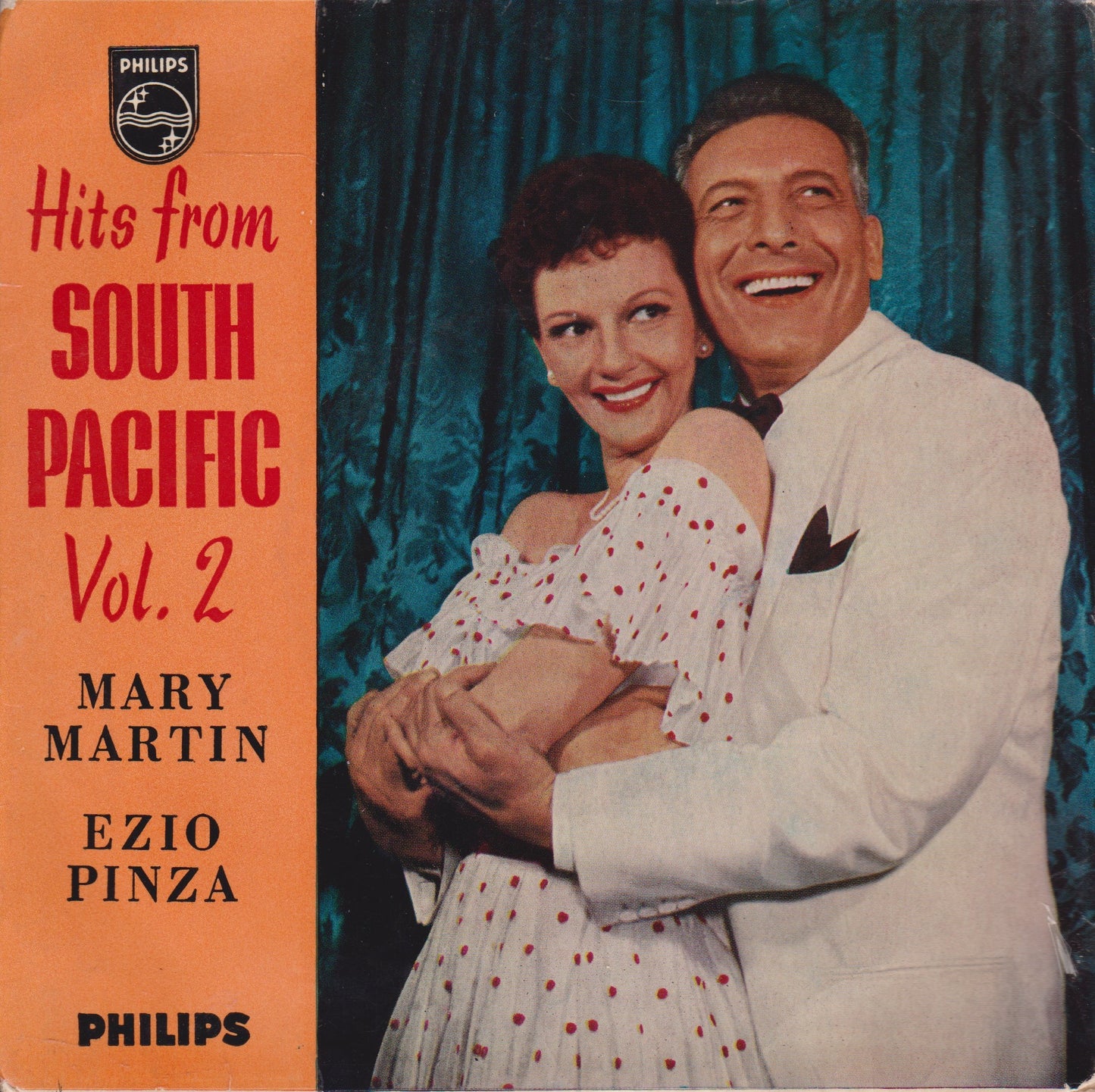 Various – Hits From "South Pacific" - Vol. 2 (Philips) 7" vinyl P/S EP VG/VG