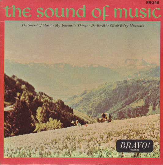 The Parris Mitchell Strings – The Sound Of Music (Bravo! 1965) 7" vinyl P/S EP VG/VG