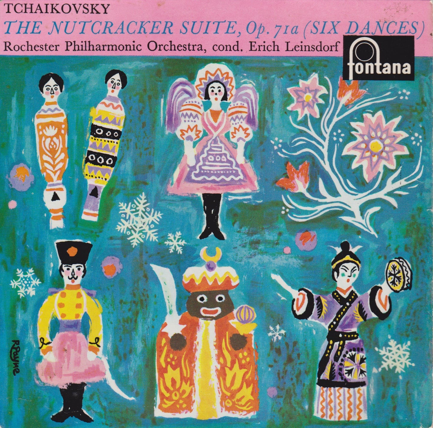 Tchaikovsky, Rochester Philharmonic - The Nutcracker Suite, Op. 71a 7" vinyl P/S EP VG/VG