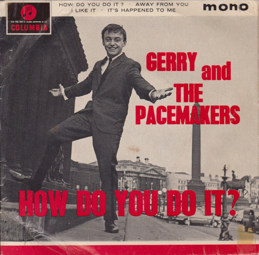 Gerry And The Pacemakers – How Do You Do It? (Columbia 1963) 7" vinyl P/S EP VG/VG
