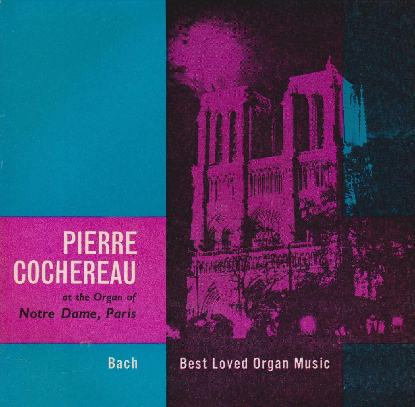 Bach, Pierre Cochereau, Alan Harverson – Best Loved Organ Music 7" vinyl P/S EP VG/VG