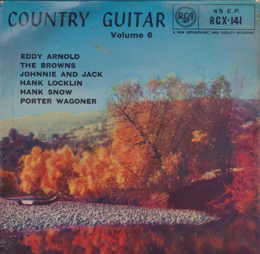 Various ‎– Country Guitar Volume 6 (RCA 1959) 7" vinyl P/S EP VG/VG