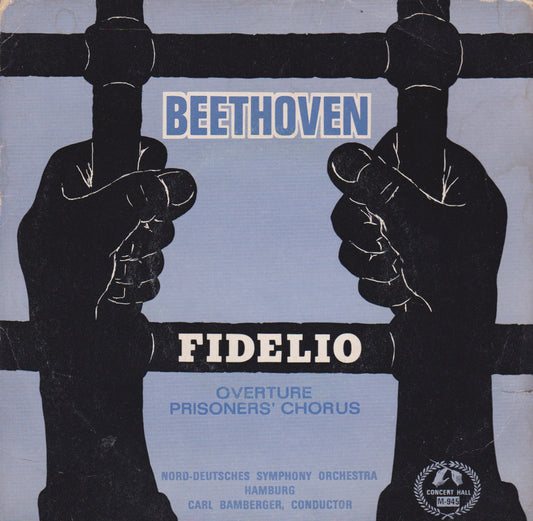 Beethoven, Nord-Deutsches Symphony Orchestra, Hamburg, Bamberger – Fidelio: Overture Prisoners' Chorus 7" vinyl P/S EP VG/VG