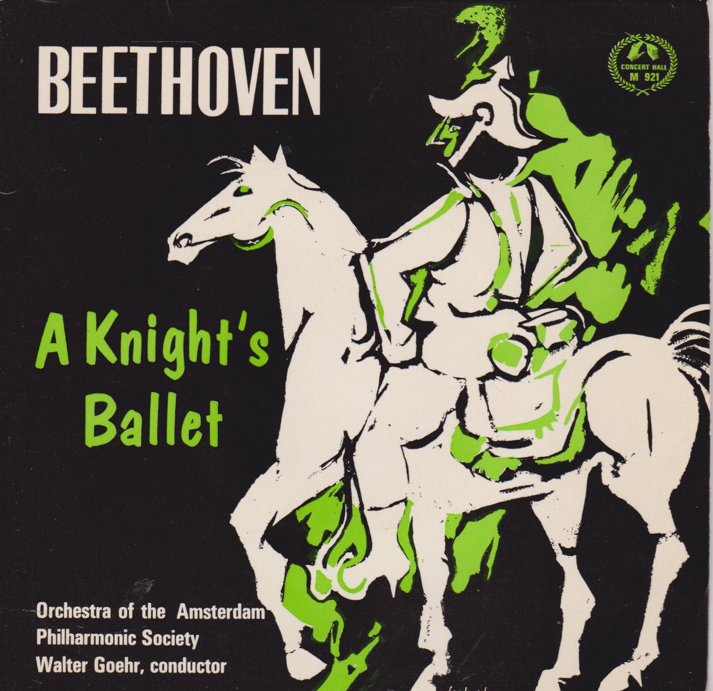 Beethoven, The Orchestra Of The Amsterdam Philharmonic Society ‎– A Knight's Ballet 7" vinyl P/S EP VG/VG