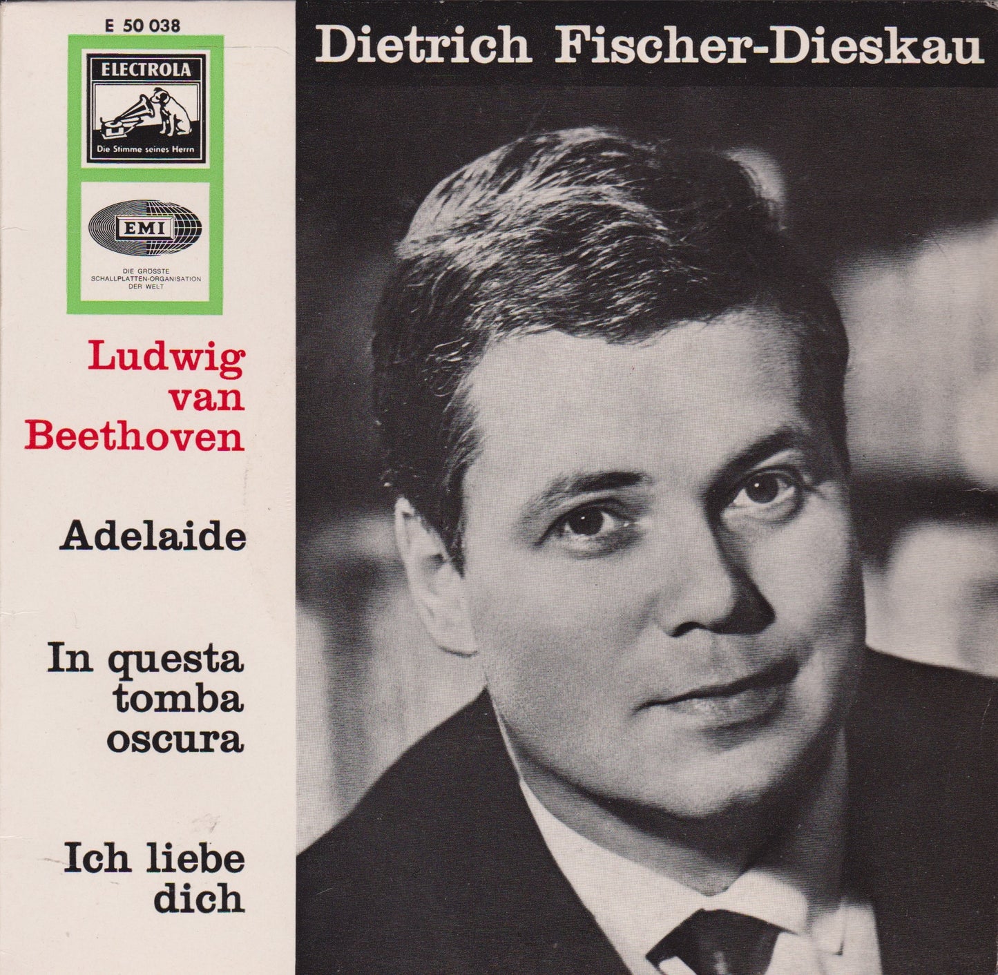 Beethoven, Fischer-Dieskau – Adelaide Op. 46 (HMV) 7" vinyl P/S EP VG/VG Germany