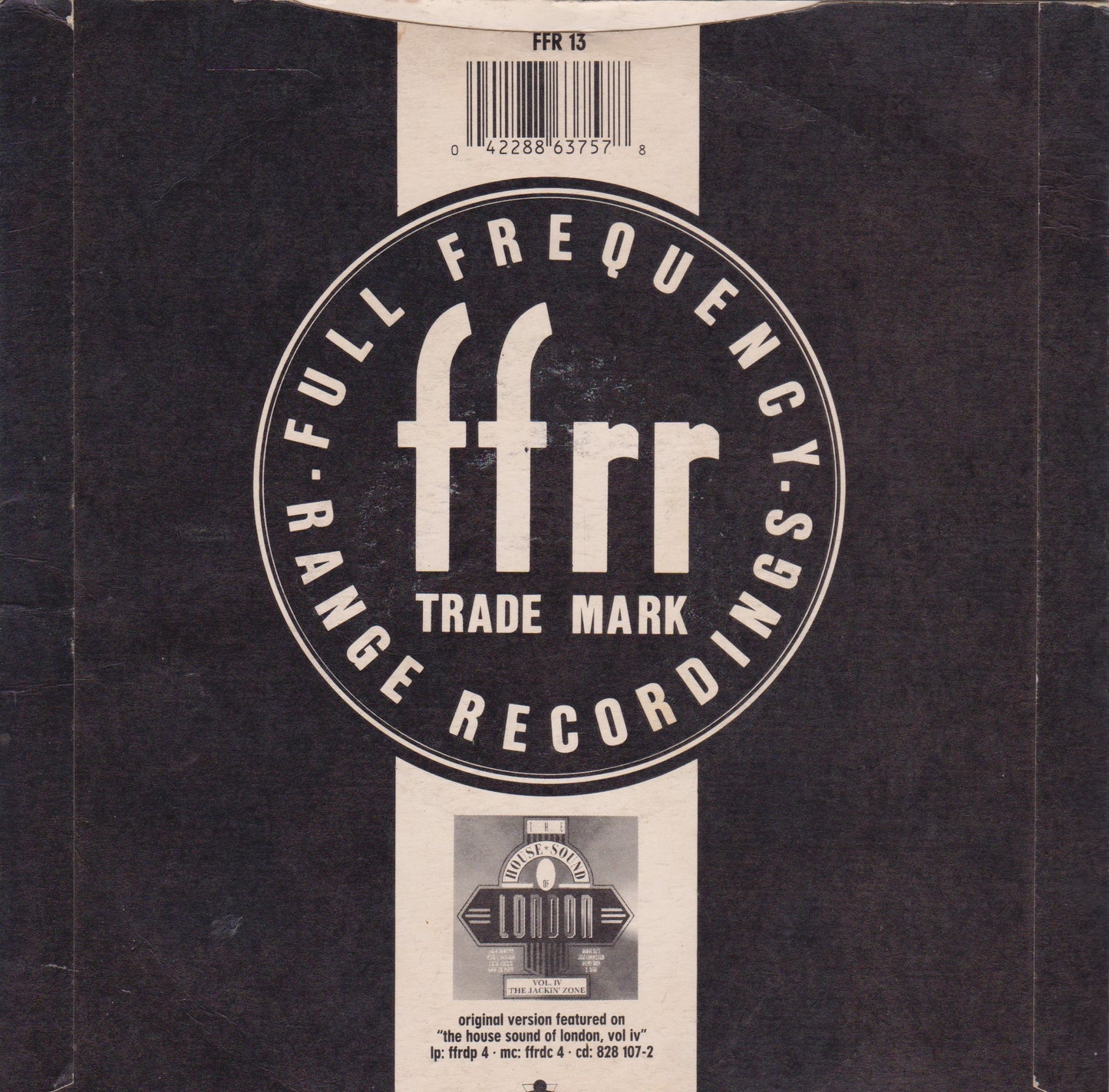 D-Mob Featuring Gary Haisman – We Call It Acieeed (FFRR 1988) 7" vinyl single VG/VG