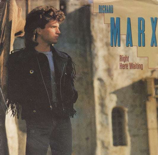 Richard Marx ‎– Right Here Waiting (EMI 1989) 7" vinyl P/S single VG/VG
