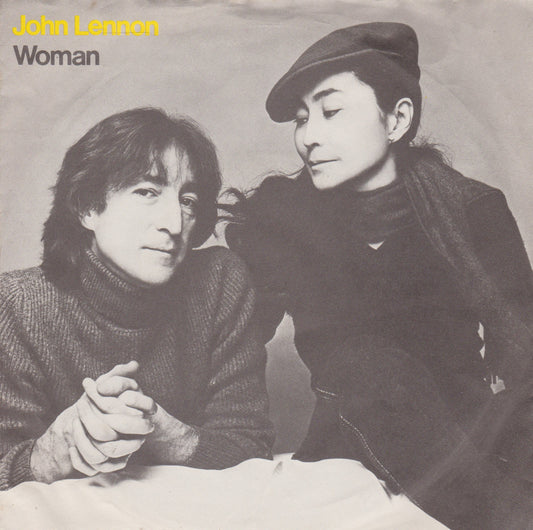 John Lennon – Woman (Geffen 1981) 7" vinyl single VG/VG