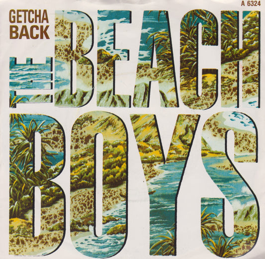 The Beach Boys – Getcha Back (Caribou 1985) 7" vinyl P/S single VG/VG