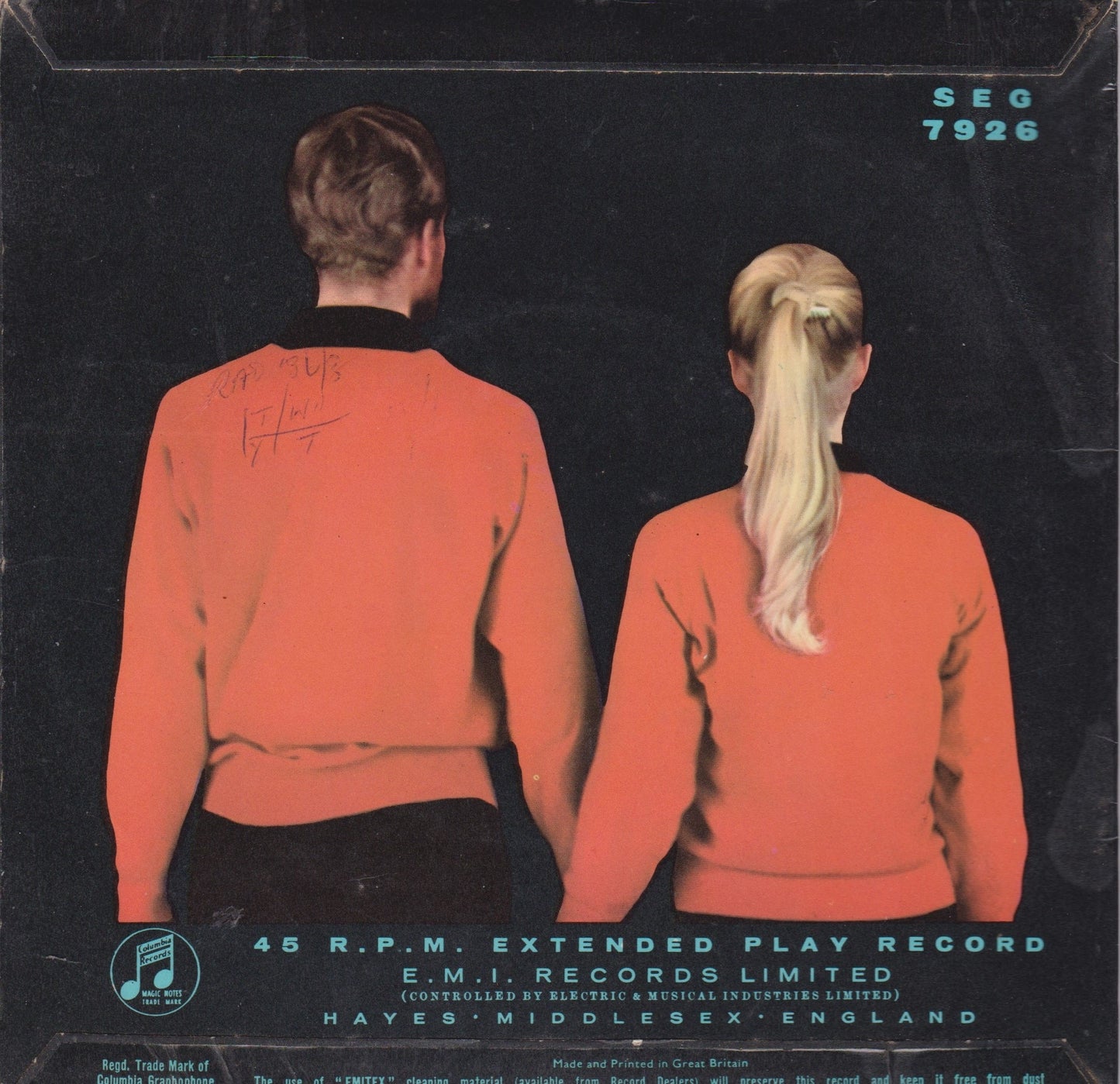 Nina & Frederik – Nina & Frederik (Columbia, 1959) 7" vinyl EP VG/VG