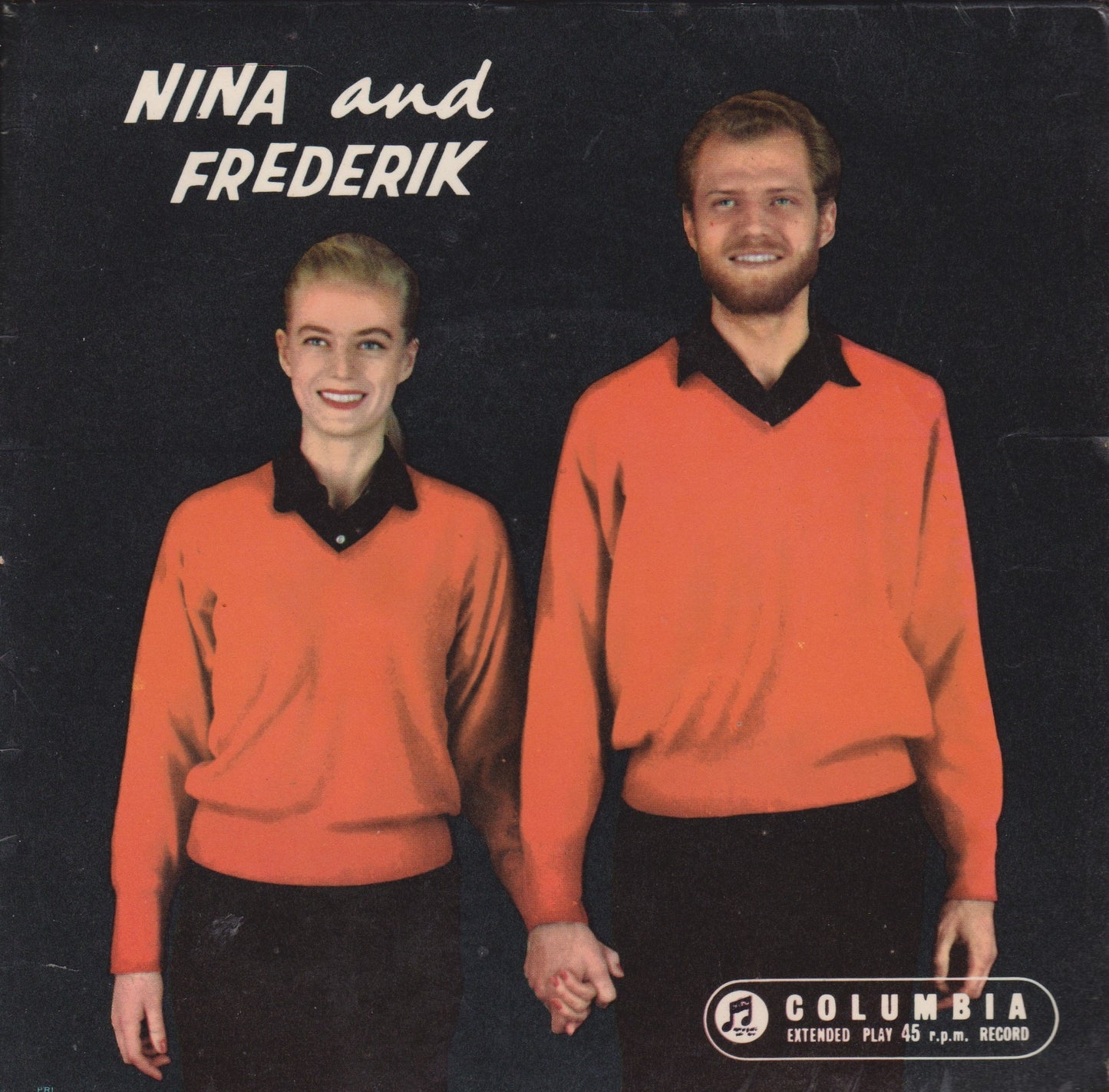 Nina & Frederik – Nina & Frederik (Columbia, 1959) 7" vinyl EP VG/VG