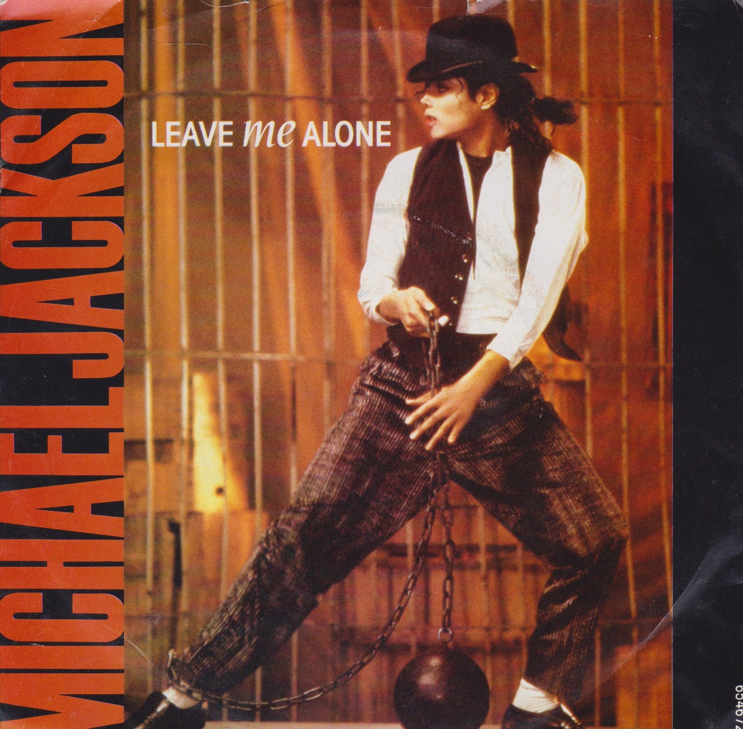 Michael Jackson – Leave Me Alone (Epic 1989) 7" vinyl P/S single VG/VG