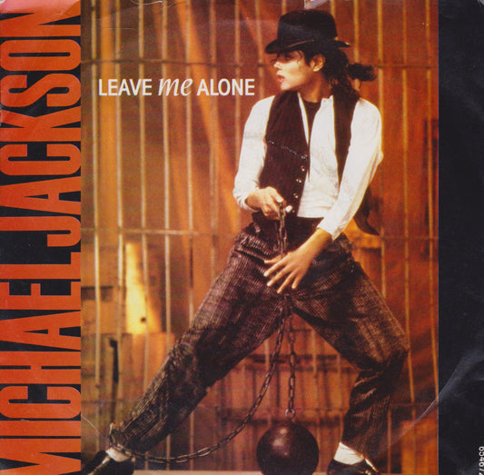 Michael Jackson – Leave Me Alone (Epic 1989) 7" vinyl P/S single VG/VG