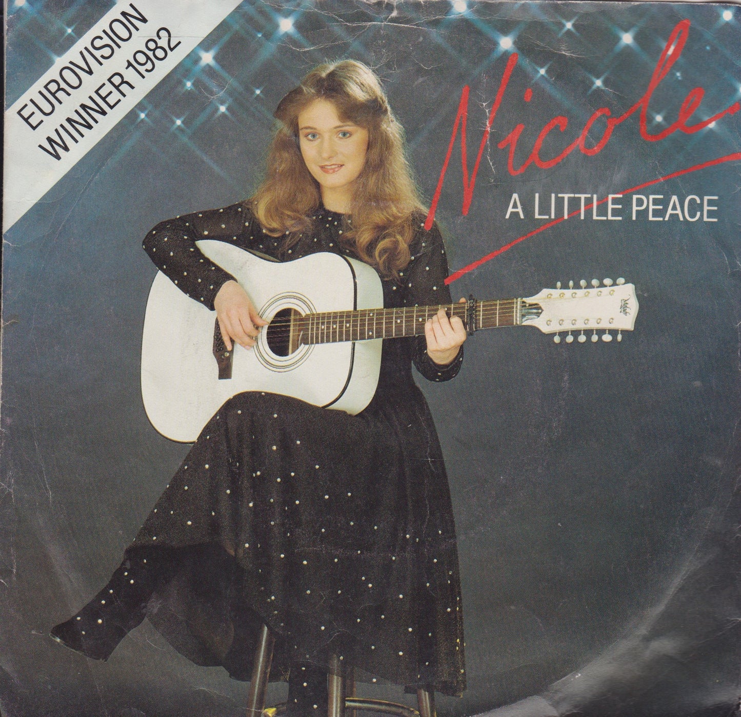 Nicole ‎– A Little Peace (CBS 1982) 7" vinyl P/S single VG/VG