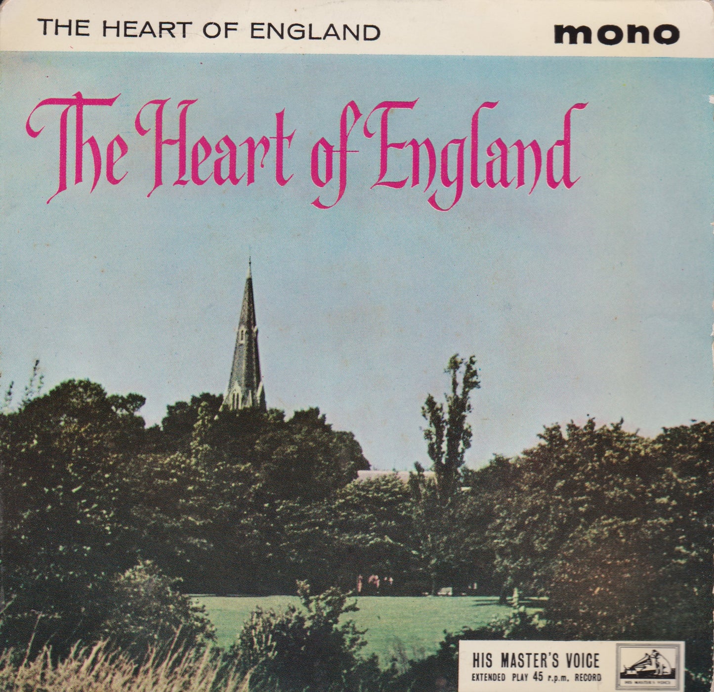 The Heart Of England (HMV) 7" vinyl P/S EP G+/VG