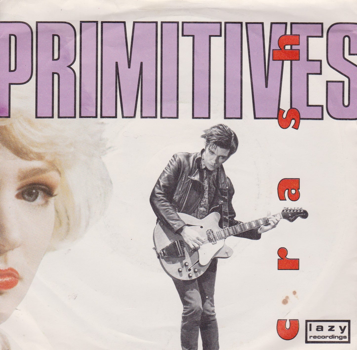 Primitives – Crash (RCA 1988) 7" vinyl P/S single VG/VG