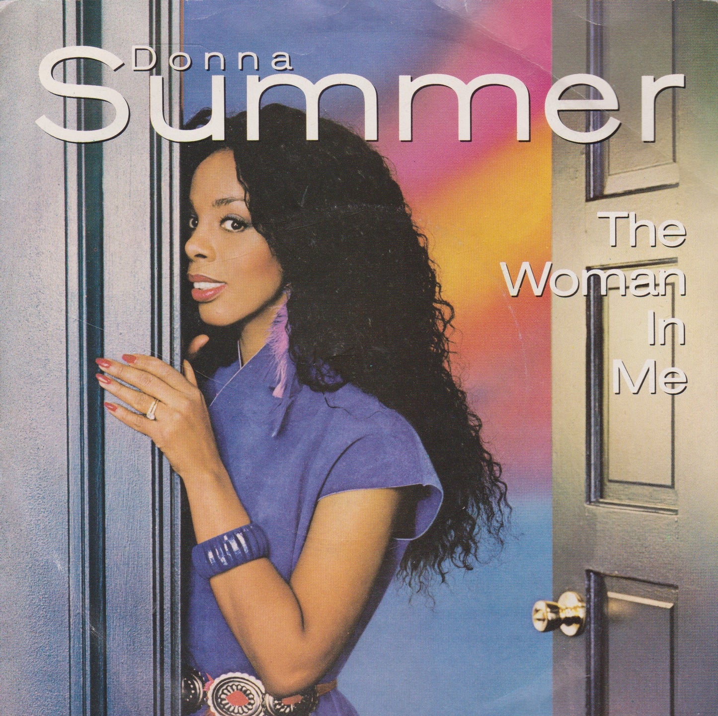 Donna Summer - The Woman In Me (1983) 7" vinyl P/S single VG/VG