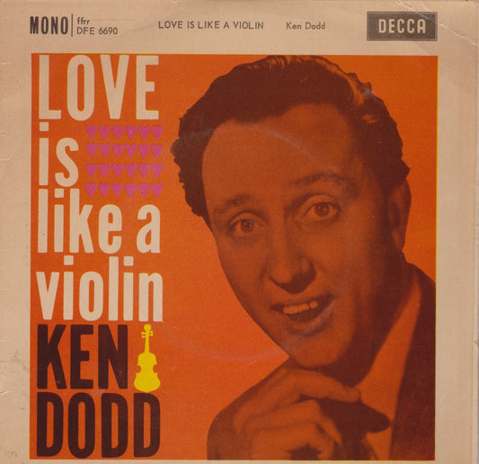 Ken Dodd – Love Is Like A Violin (Decca 1961) 7" vinyl P/S EP VG/VG