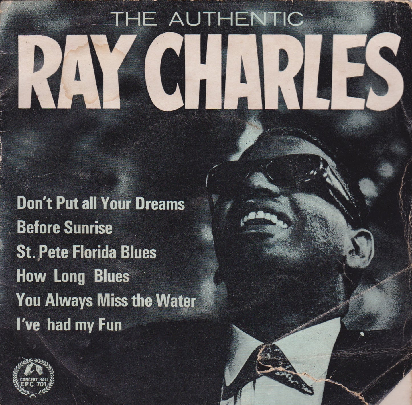 Ray Charles – The Authentic Ray Charles (Pop Parade 1962) 7" vinyl P/S EP VG/G+