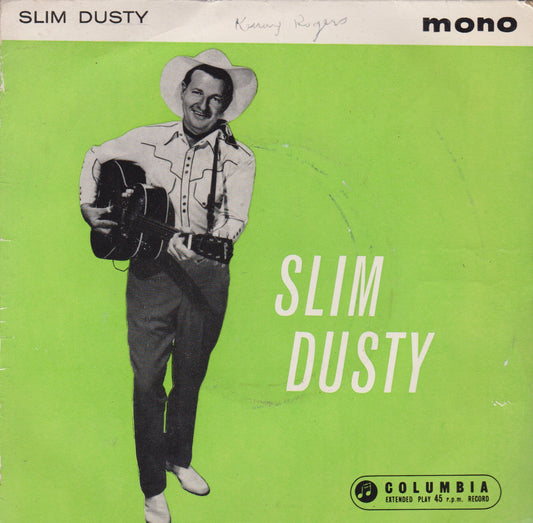 Slim Dusty And His Country Rockers ‎– The Pub Rock (Columbia 1960) 7" vinyl P/S EP VG/G+ mono