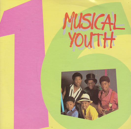 Musical Youth ‎– 16 (MCA 1983) 7" vinyl P/S single VG/VG