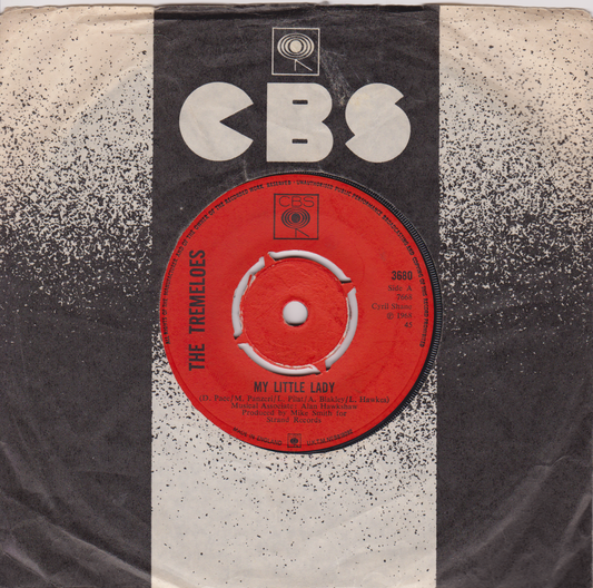 The Tremeloes - My Little Lady (CBS 1968) 7" vinyl single G+/-