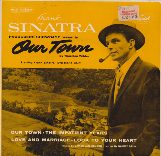 Frank Sinatra – Our Town (Capitol 1956) 7" vinyl EP VG/VG