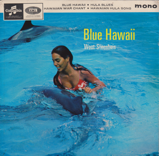 Wout Steenhuis ‎– Blue Hawaii (Columbia 1964) 7" vinyl P/S EP VG/VG jukebox centre