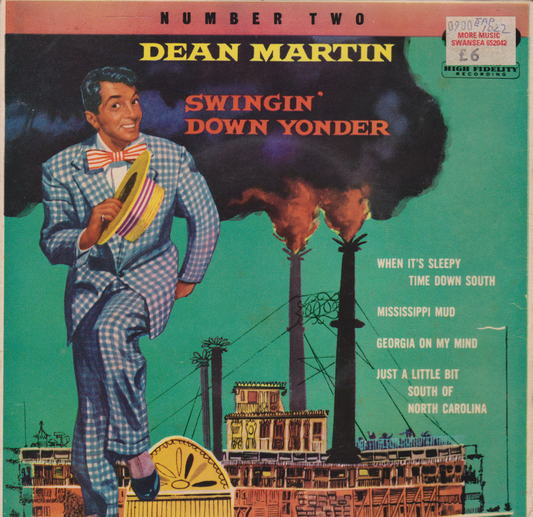 Dean Martin ‎– Swingin' Down Yonder (No. 2) (Capitol 1956) 7" vinyl EP VG/VG jukebox centre