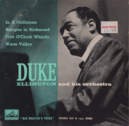 Duke Ellington - In A Mellotone (HMV) 7" vinyl P/S EP VG/VG