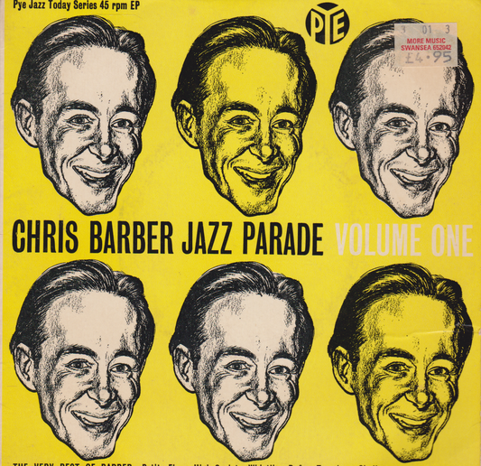 Chris Barber - Chris Barber Jazz Parade Volume One (Pye) 7" vinyl EP VG/VG