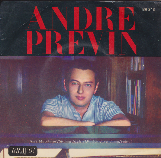 André Previn ‎– Presenting Andre Previn (Bravo 1965) 7" vinyl P/S EP VG/VG