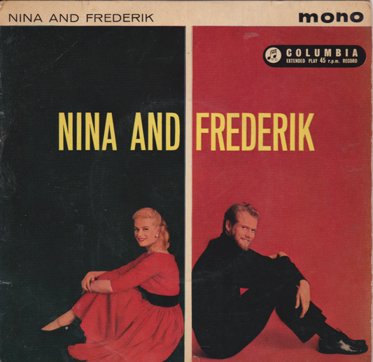 Nina & Frederik – Man Man Is For Woman Made (Columbia, 1961) 7" vinyl EP G+/VG