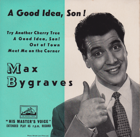 Max Bygraves ‎– A Good Idea, Son! (HMV 1956) 7" vinyl EP VG/VG jukebox centre