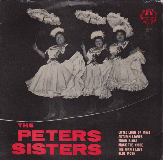 The Peters Sisters With The Pop Parade Orchestra (Pop Parade 1962) 7" vinyl EP VG/VG 33rpm