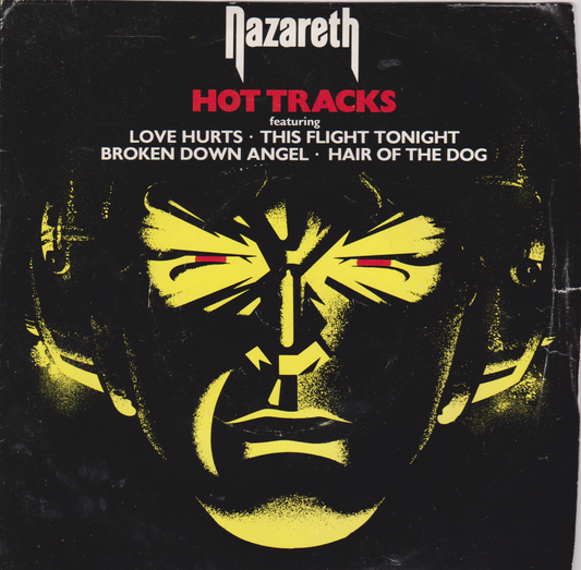 Nazareth ‎– Hot Tracks (Mountain 1977) 7" vinyl P/S EP VG/VG