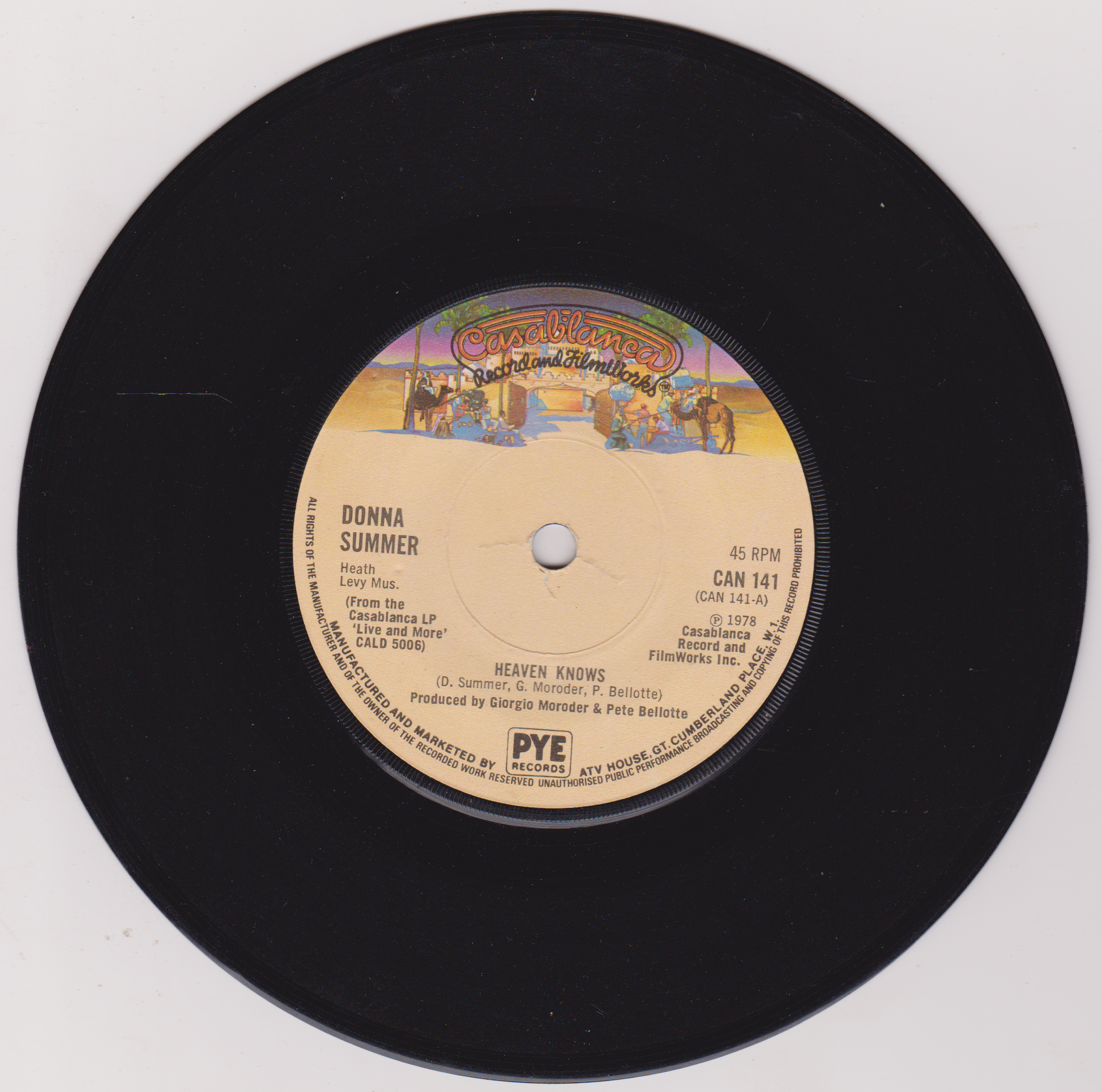 Vinyl record with a colorful label featuring 'Coulthardz' on a white background