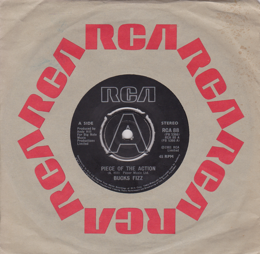 Record sleeve with red 'RCA' text and a black label in the center.