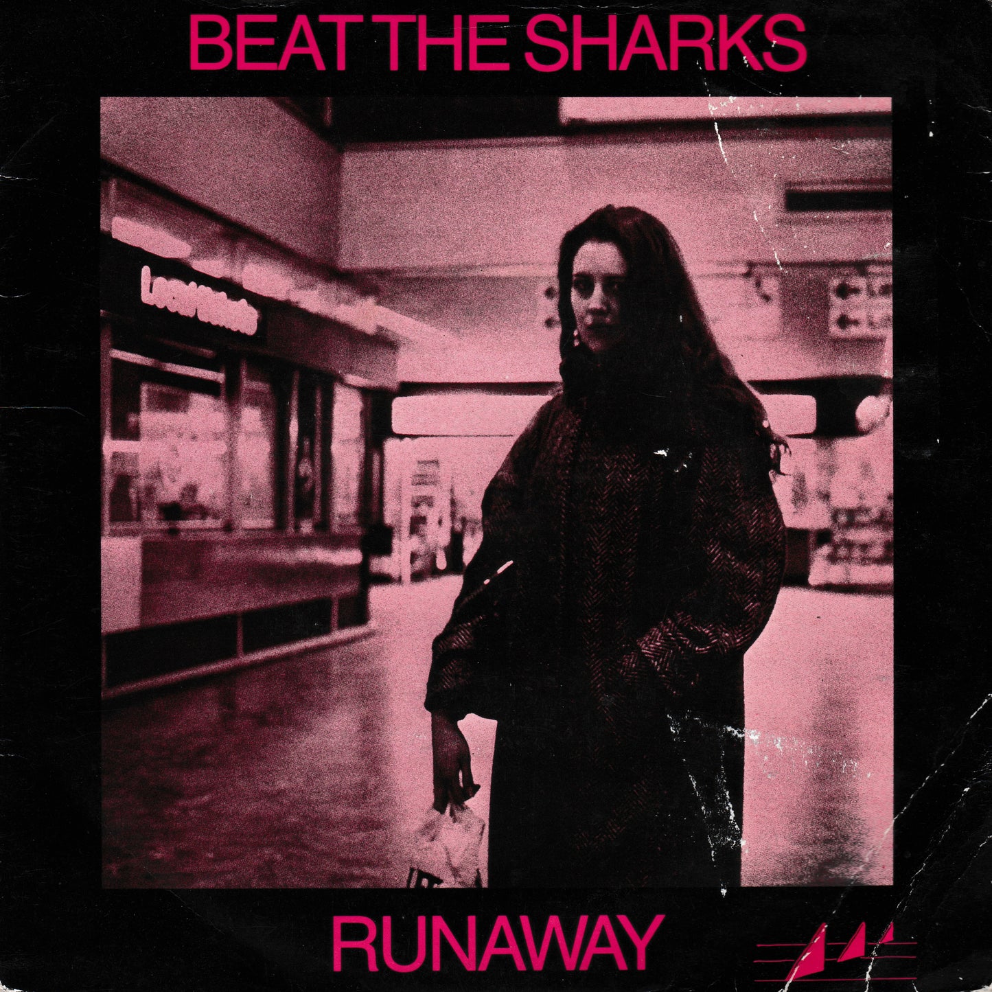Beat The Sharks - Runaway (Sedition 1985) 7" vinyl P/S single VG/G+