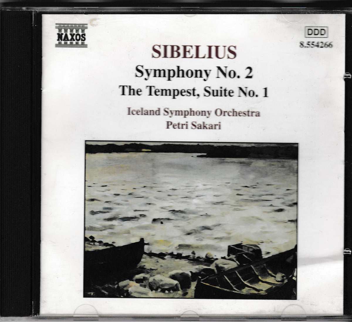 CD cover for Sibelius Symphony No. 2: The Tempest, Suite No. 1