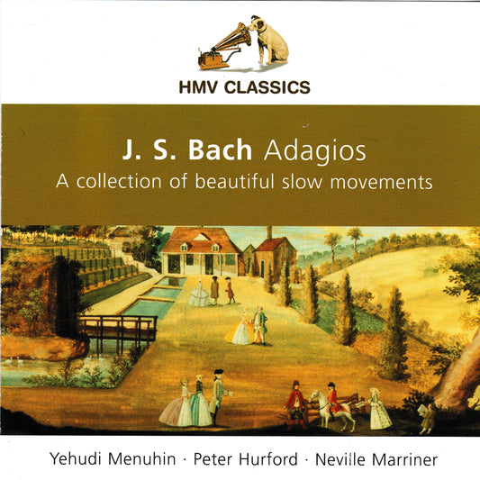 J S Bach - Adagios - Yehudi Menuhin (HMV) CD album