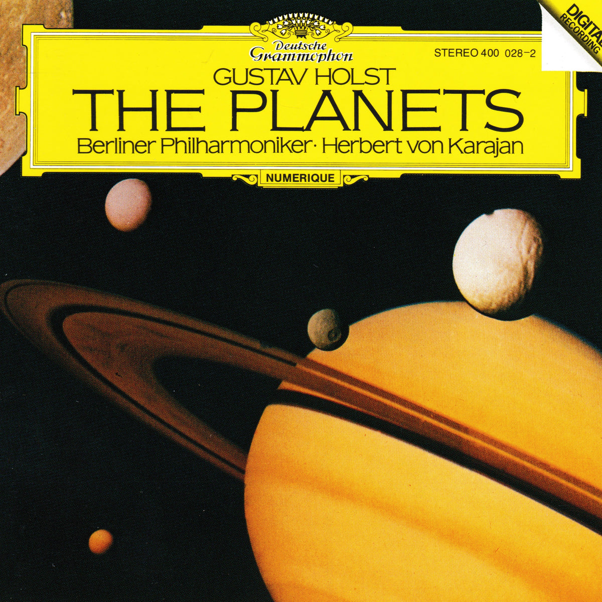 Holst - The Planets (Deutsche Grammophon 1983) CD album