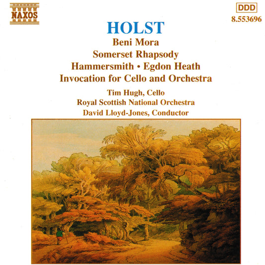 Holst - Beni Mora / Somerset Rhapsody / Hammersmith / Egdon Heath / Invocation For Cello And Orchestra (Naxos 1998) CD album