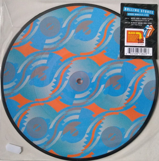 The Rolling Stones - Steel Wheels Live (2020) 10" vinyl single pic disc RSD