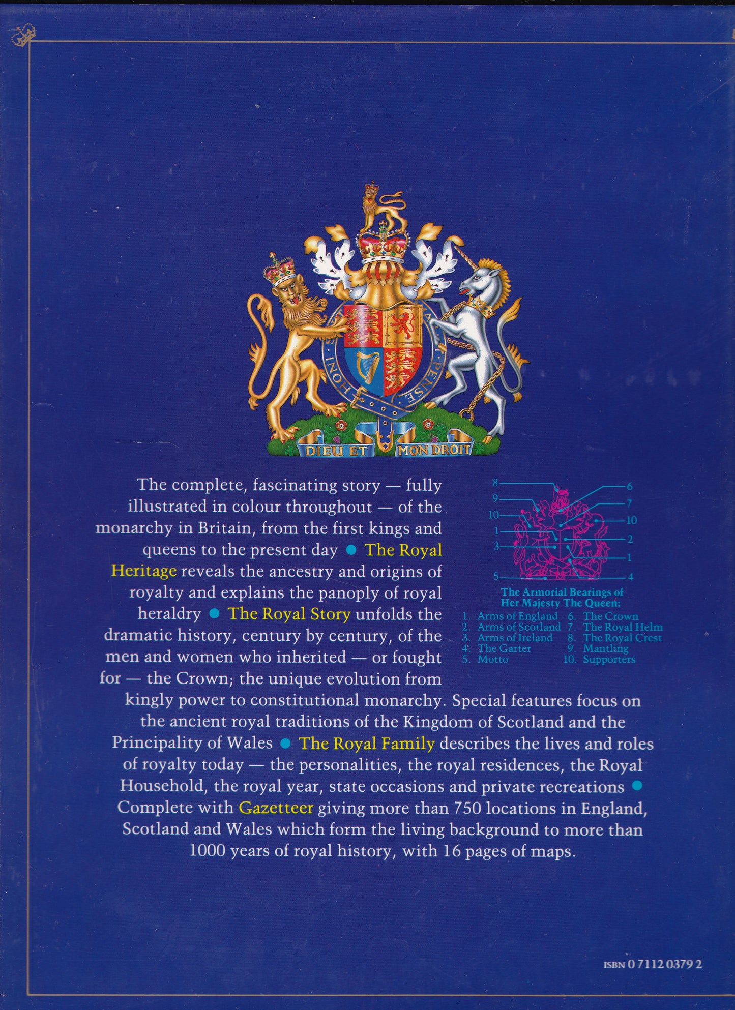 Montgomery-Massingberd - Atlas Of Royal Britain (1984) hardback