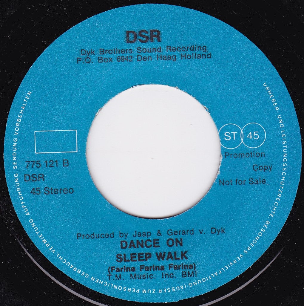 Dance On – Black Swan (DSR) 7" vinyl single VG/- Dutch import jukebox promo