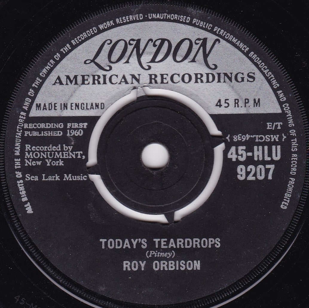 Roy Orbison ‎– Blue Angel (London 1960) 7" vinyl single G+/-