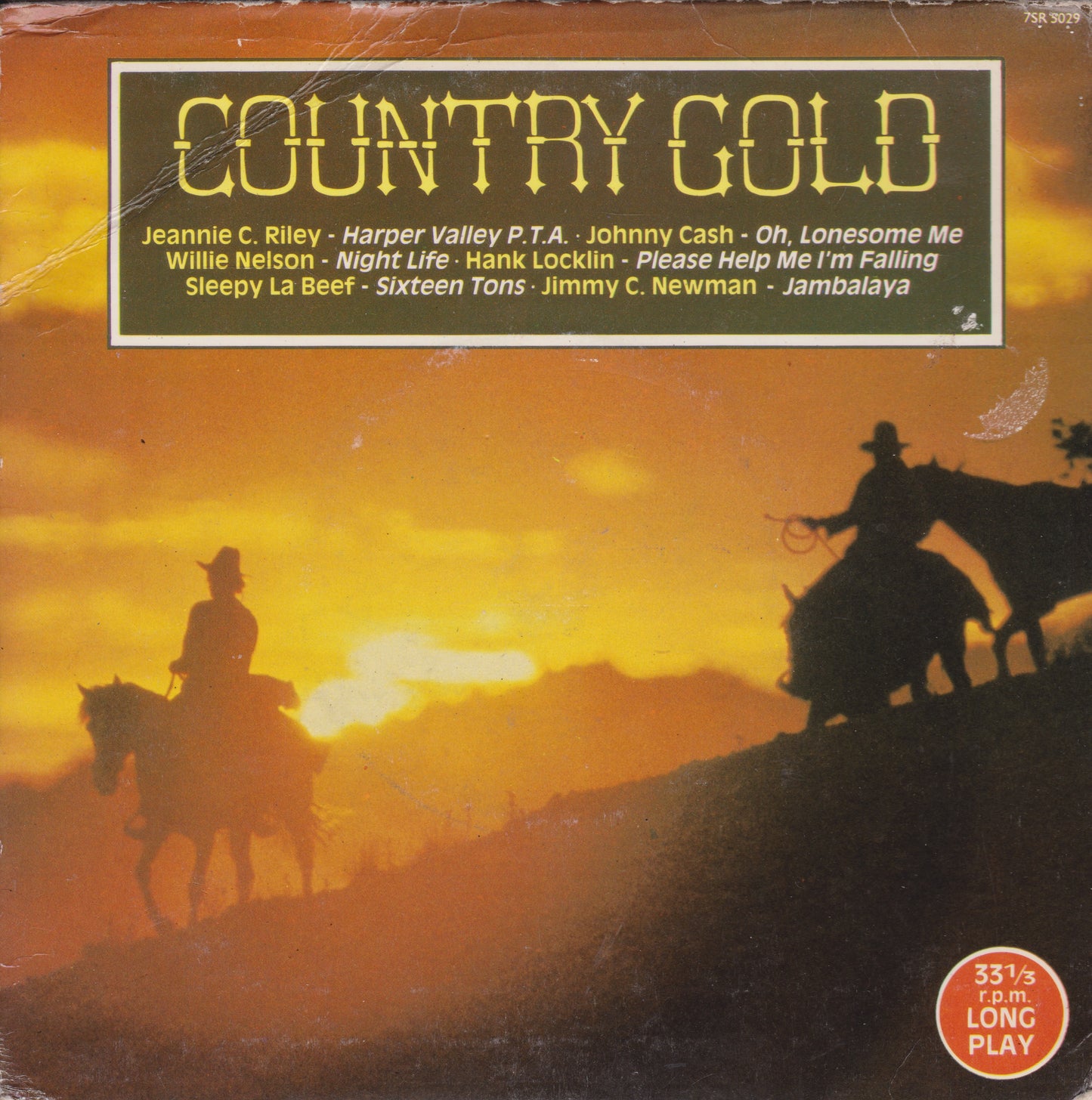 Various ‎– Country Gold (Scoop 1983) 7" vinyl P/S EP VG/G+ 33rpm