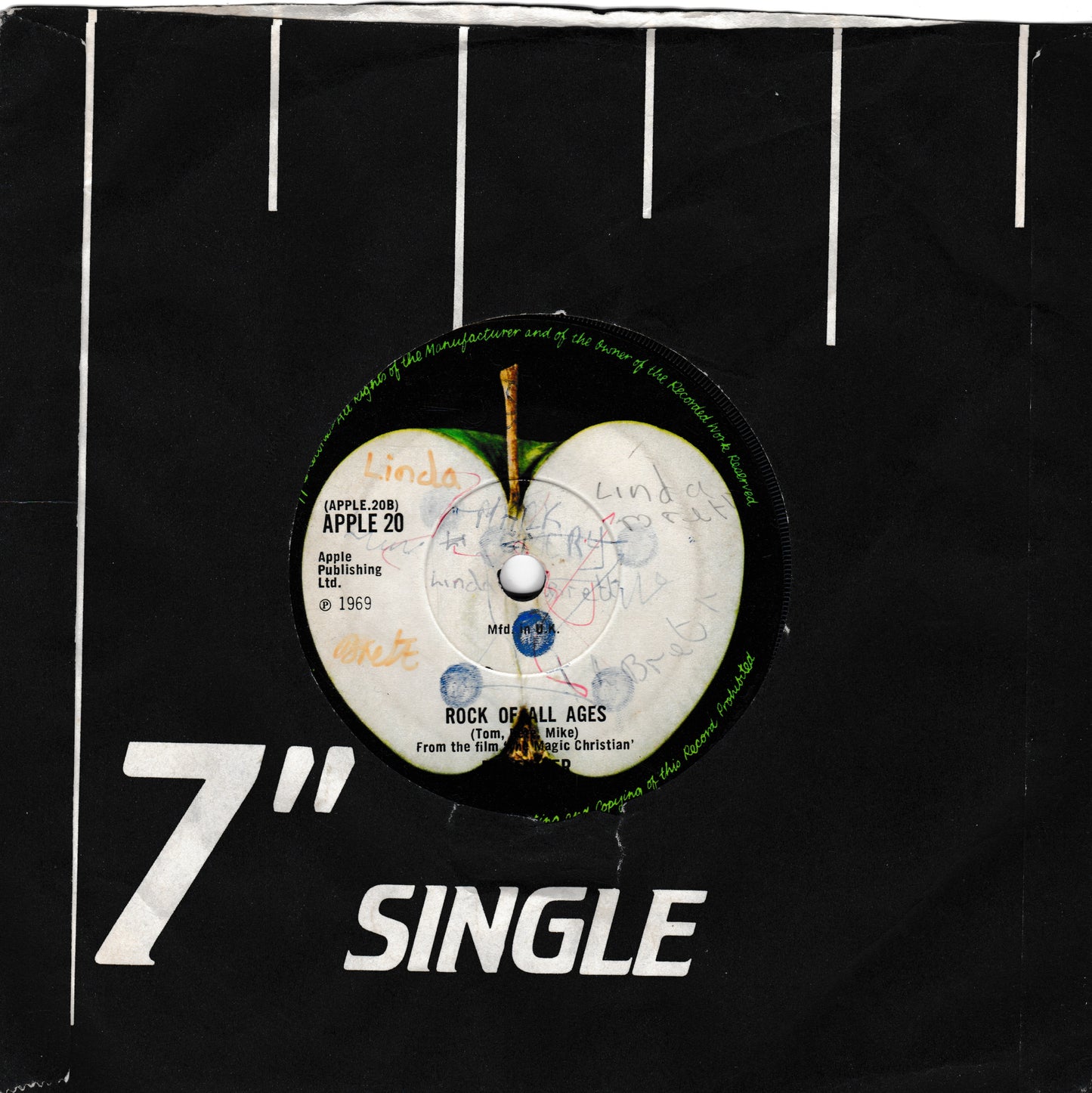 Badfinger ‎– Come And Get It (Apple 1969) 7" vinyl single G/-
