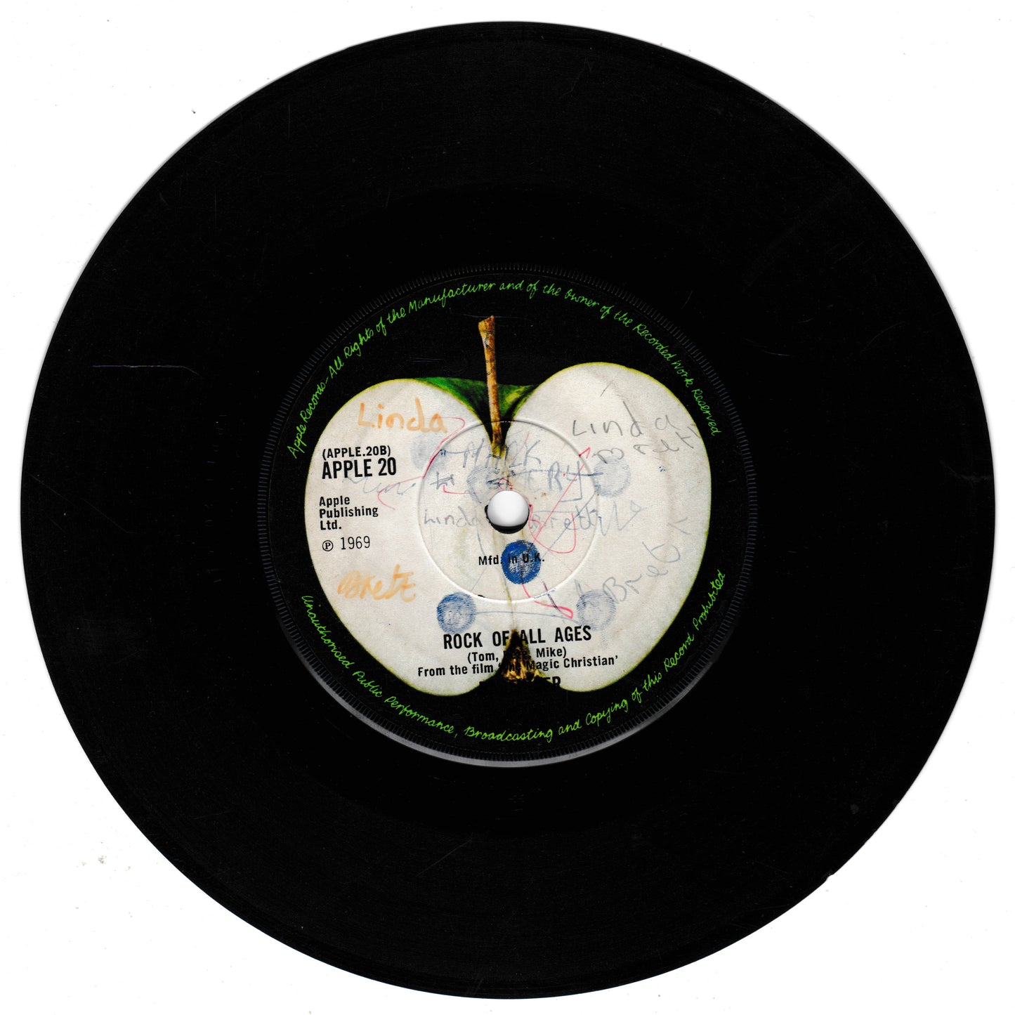 Badfinger ‎– Come And Get It (Apple 1969) 7" vinyl single G/-